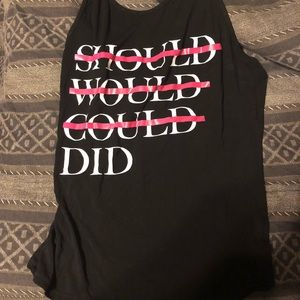LadyBoss “Should Would Could Did” Tank